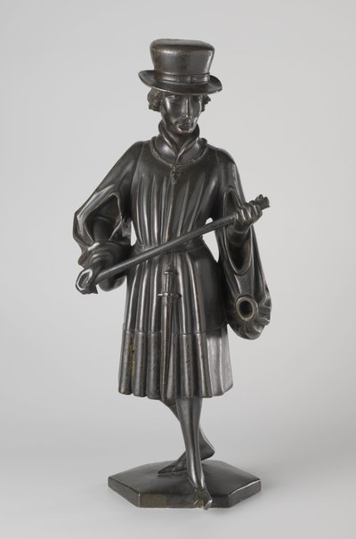 Græder fra Isabella af Bourbons grav, ca. 1475-76 (bronze) af Jan attrib.to Borman