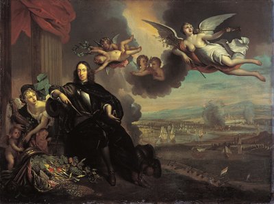 Forherligelsen af Cornelis de Witt af Jan de Baen