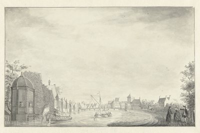 Ouderkerk ved Amstel af Jan de Beijer (possibly)