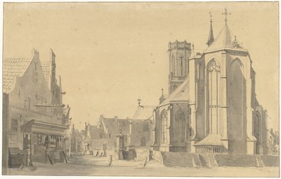 Sankt Aldegonde Kirke i Emmerik af Jan de Beijer
