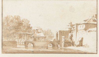 Koepoort i Leiden af Jan de Bisschop