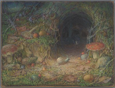 Under det gamle træ af Jan de Boer (signed by artist)