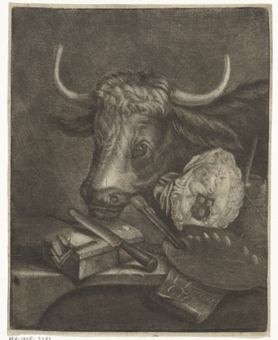 Attributter af Saint Luke-lauget, 1735 af Jan de Groot