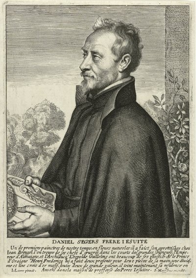 Daniel Segers (gravering) af Jan the Elder (after) Lievens