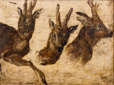 Brokadehoved (olie på lærred) af Jan the Elder Brueghel