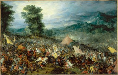 Slaget ved Issos ... af Jan the Elder Brueghel