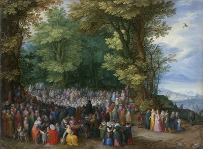 Bjergprædikenen af Jan the Elder Brueghel