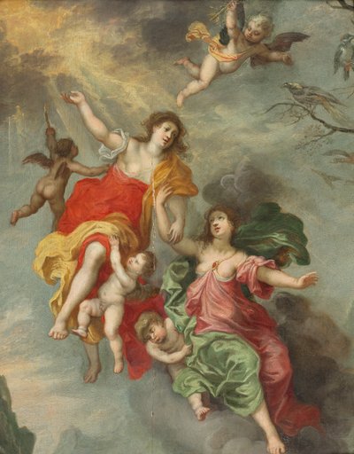Allegorier med Putti af Jan van Balen