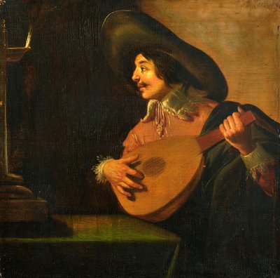 Lutespilleren af Jan van Bijlert