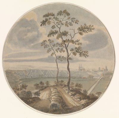 Udsigt over byen Kleve af Jan van Call (I) (attributed to)