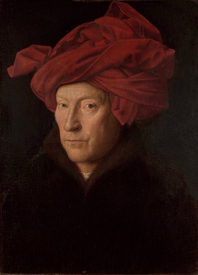 Portræt af en mand af Jan van Eyck