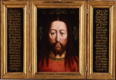 Triptykon: Kristus som frelser af Jan van Eyck