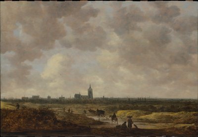 Udsigt over Haag fra nordvest af Jan van Goyen
