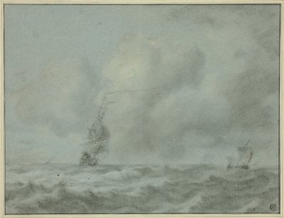Både på havet af Jan van Goyen