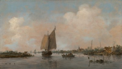 Riverview af Jan van Goyen
