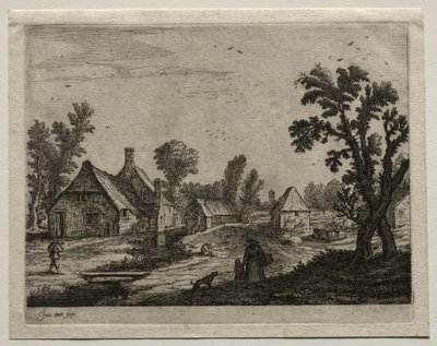 Planken over Strømmen af Jan van Goyen