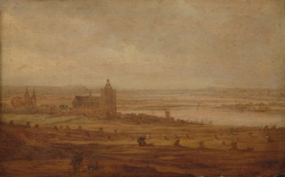 Udsigt over Arnhem af Jan van Goyen