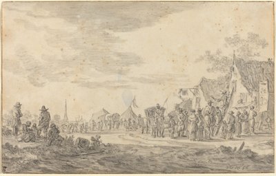 Landsbymesse af Jan van Goyen