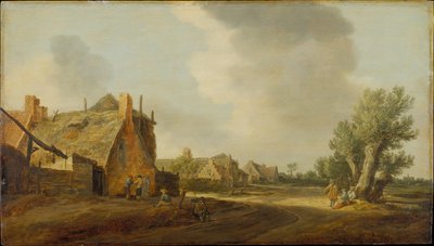 Landsbygade af Jan van Goyen