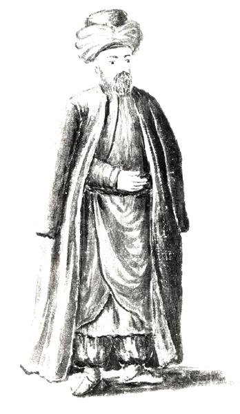 Coemino Bajeti, fra The Venetian Clothes (wc på papir) (se 188194 for ledsagende tekst) af Jan van Grevenbroeck