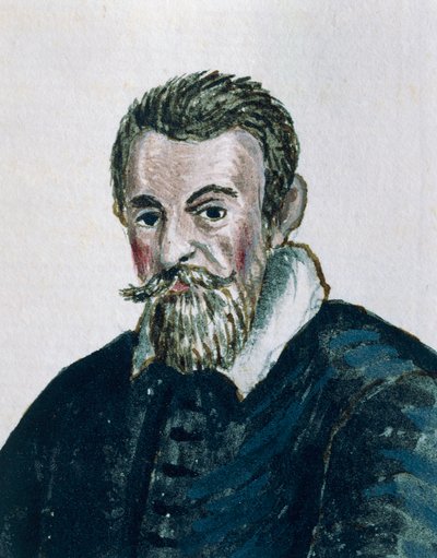 Portræt af Claudio Monteverdi (Cremona af Jan van Grevenbroeck