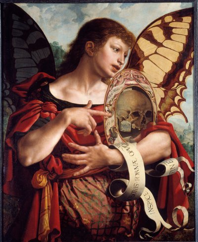 Vanite. Maleri af Jan Sanders Van Hemessen (1500-1560) af Jan van Hemessen
