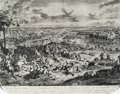 Slaget ved Malplaquet den 11. september 1709 af Jan van Huchtenburgh