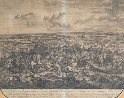 Slaget ved Oudenaarde den 11. juli 1708 af Jan van Huchtenburgh