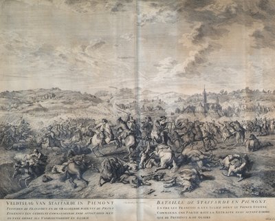 Slaget ved Staffarda den 18. august 1690 af Jan van Huchtenburgh