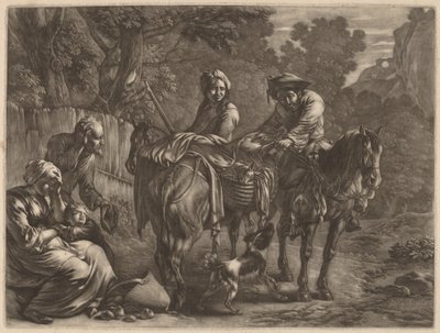 Røvere til hest af Jan van Huchtenburgh
