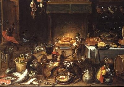 Aber fester af Jan van Kessel the Elder