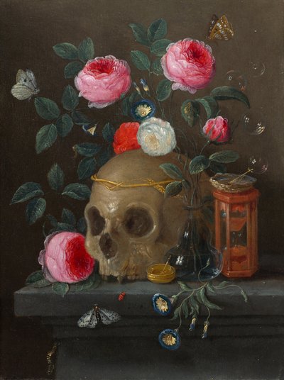 Vanity Still Life, ca. 16651670. af Jan van Kessel