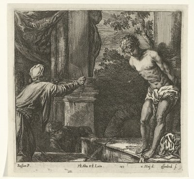 Sankt Sebastians martyrium af Jan van Ossenbeeck