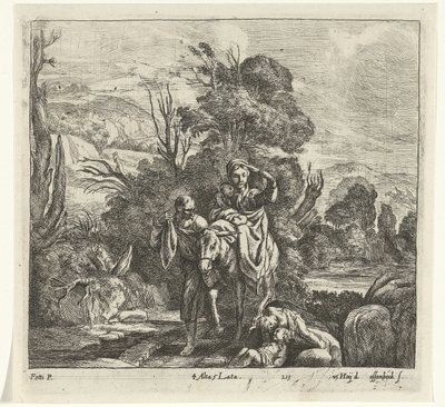 Flyvning til Egypten af Jan van Ossenbeeck
