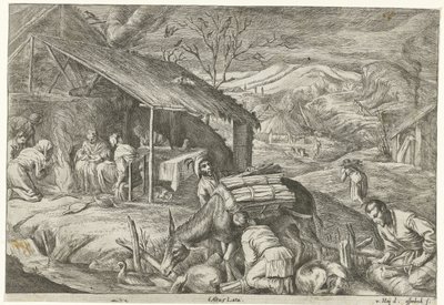 Vinter De fire årstider (serietitel) af Jan van Ossenbeeck