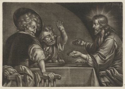 Måltid på Emmaus af Jan van Somer