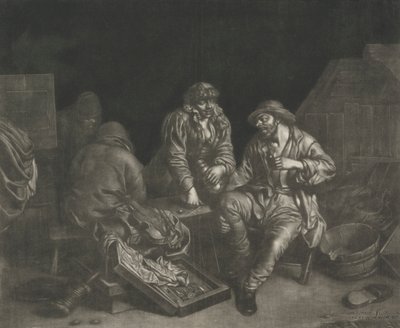 Tric-trac spillere af Jan van Somer