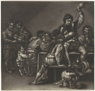 Glad selskab af Jan van Somer