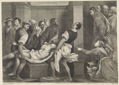 Awakening van Lazarus Billedteater (serietitel) af Jan van Troyen