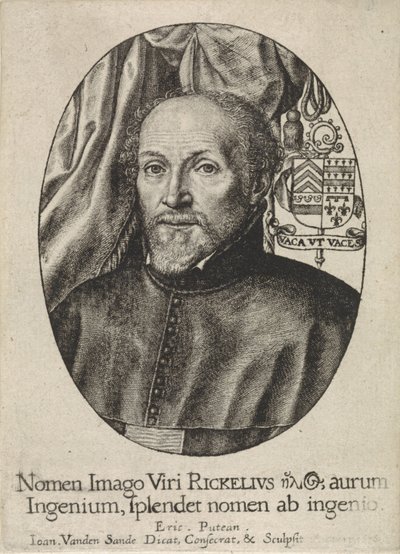 Portræt af teologen Dionysius Ryckel af Jan van de Sande