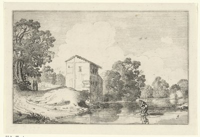 vadeplads Landskaber (serietitel) Amenissimae aliquot requculae (serietitel) af Jan van de Velde (II)