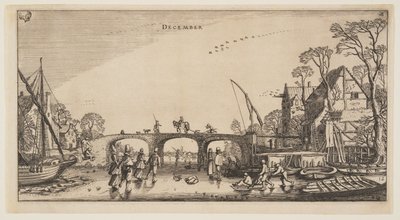 December, fra Årets tolv måneder af Jan van de Velde II
