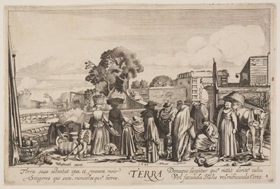 Jord, fra De fire elementer af Jan van de Velde II
