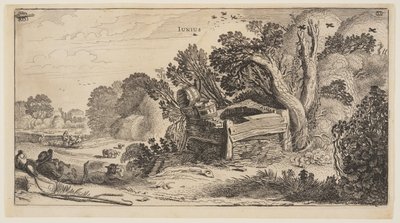 Juni, fra Årets tolv måneder af Jan van de Velde II