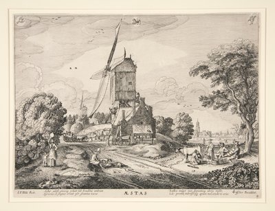 Sommer, fra en serie af de fire årstider af Jan van de Velde II