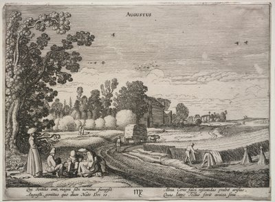 De tolv måneder: august af Jan van de Velde II