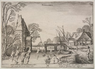 De tolv måneder: februar af Jan van de Velde II