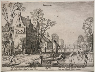 De tolv måneder: januar af Jan van de Velde II