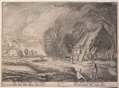 De tolv måneder: marts af Jan van de Velde II