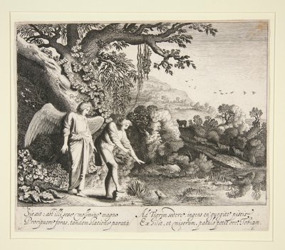 Tobias ser fisken, fra historien om Tobias af Jan van de Velde II